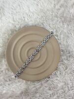 Silver Baget Detaylı Taşlı Bileklik - Görsel 2