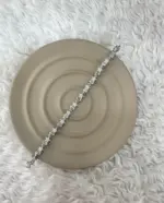 Silver Yıldız Detaylı Taşlı Bileklik - Görsel 2