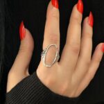 Çelik Silver Ayarlanabilir Yüzük