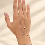 Silver Sıra Taş ve Plaka Detaylı Şahmeran Bileklik