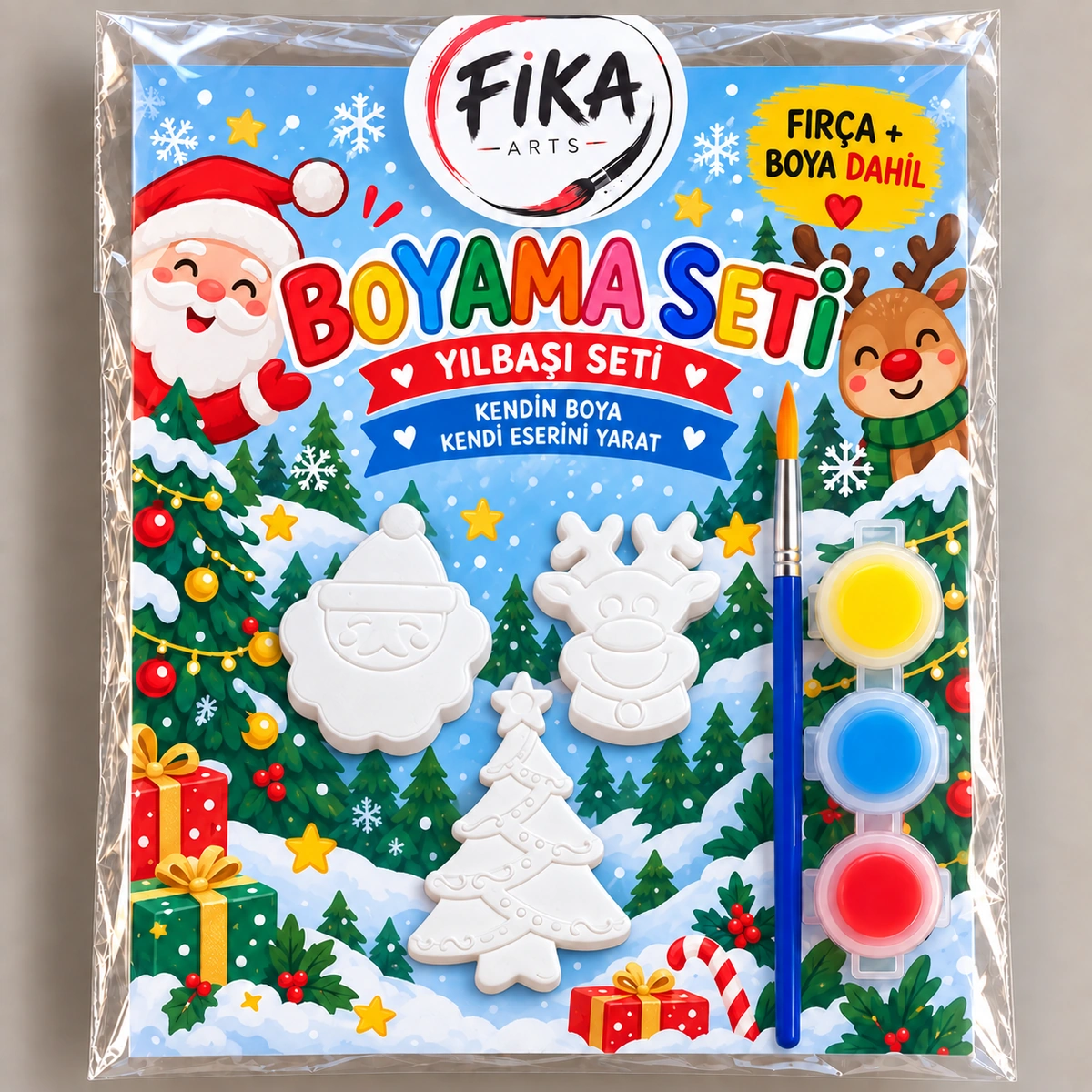 FA-BS-0021 Yılbaşı Boyama Seti