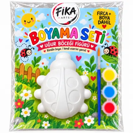 FIKA ARTS Uğur Böceği Boyama Seti