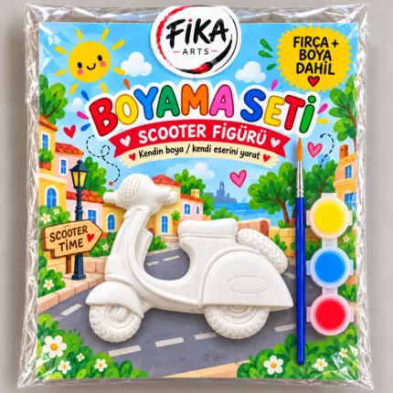 FIKA ARTS Scooter Boyama Seti