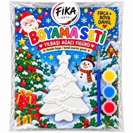 FIKA ARTS Yılbaşı Ağacı Boyama Seti