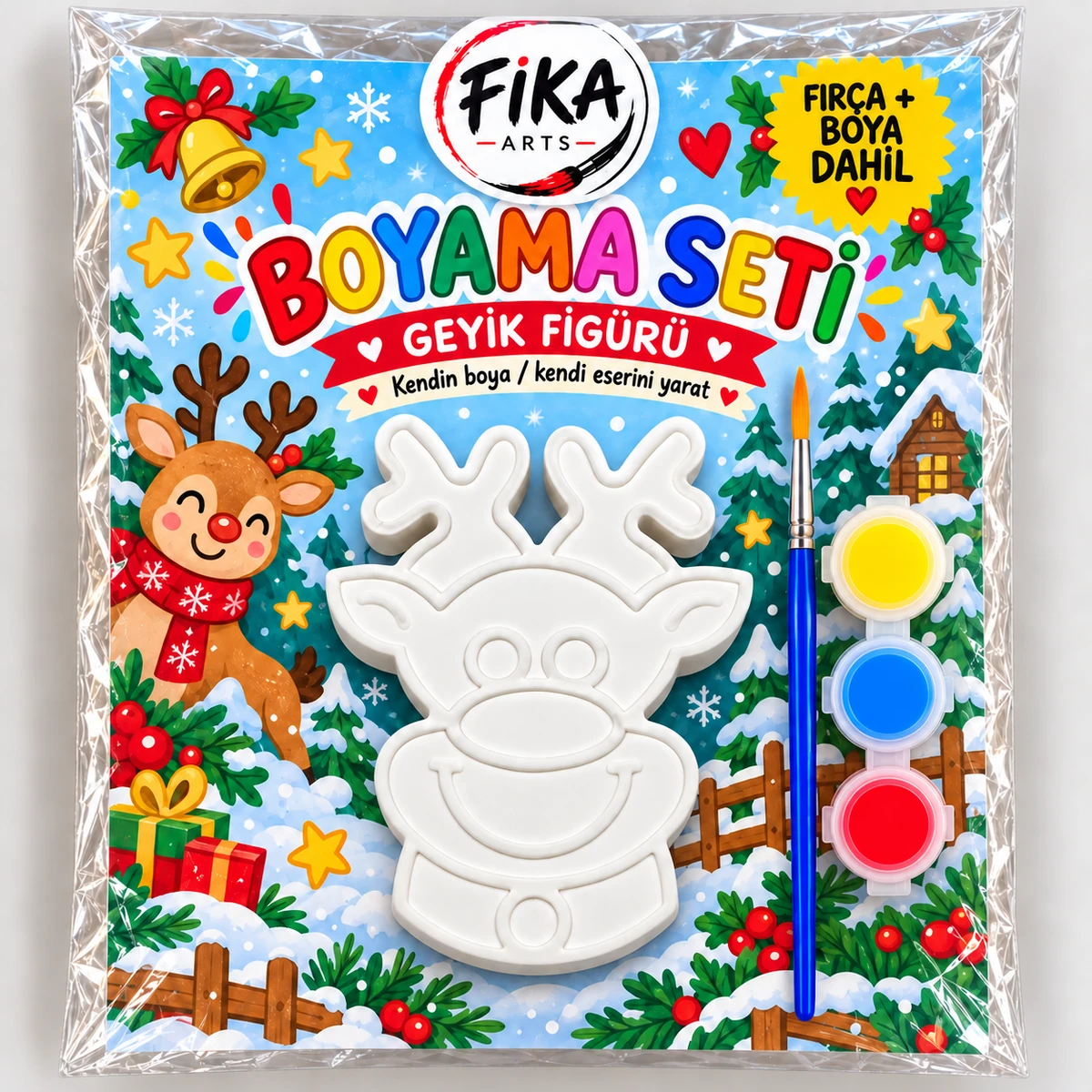 FA-BS-0030 FIKA ARTS Geyik Boyama Seti