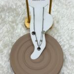 Çelik Gümüş Renkli Hayat Ağacı Halhal