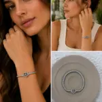 Sonsuzluk ve Kalp Figürlü Charm Bileklik