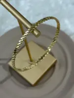 Çelik Gold Bileklik 60mm (Küçük Boy) - Görsel 2
