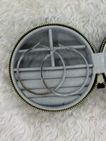 Düz Form Silver Büyük Halka Küpe